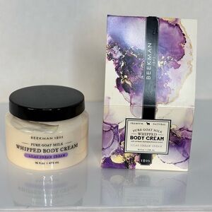 Beekman 1802 Lilac Dream Whipped Body Cream - Cream & Purple